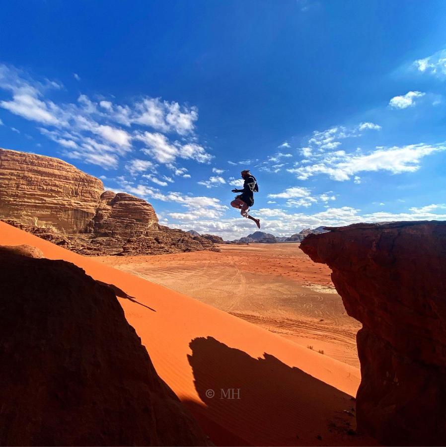 Wadi Rum Silk Road Camp מראה חיצוני תמונה