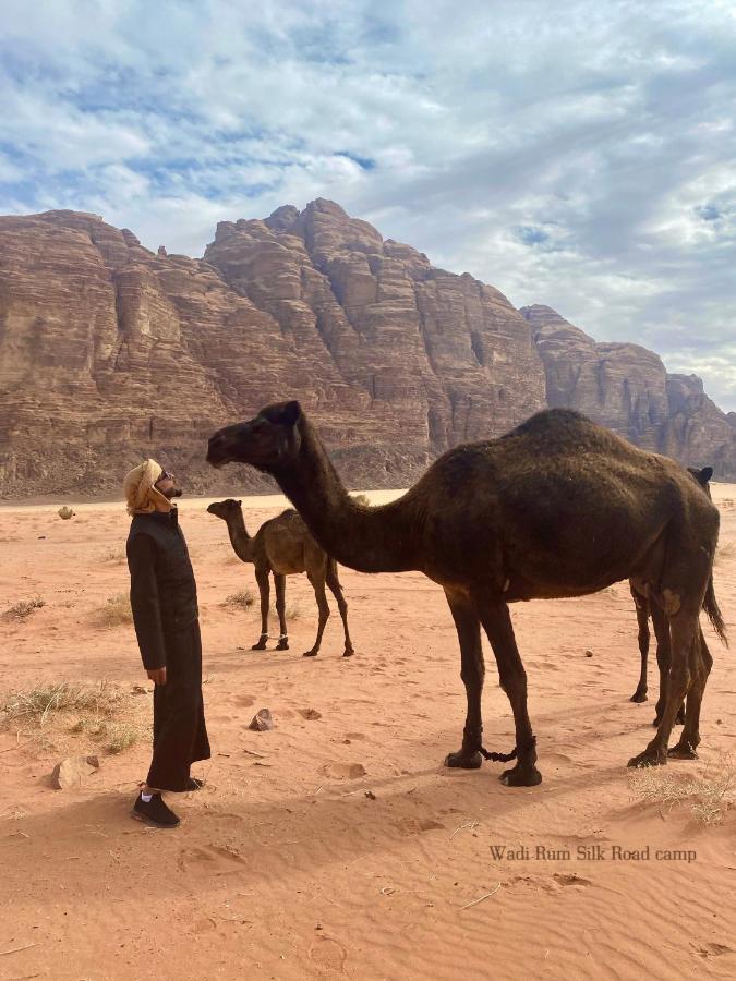 Wadi Rum Silk Road Camp מראה חיצוני תמונה