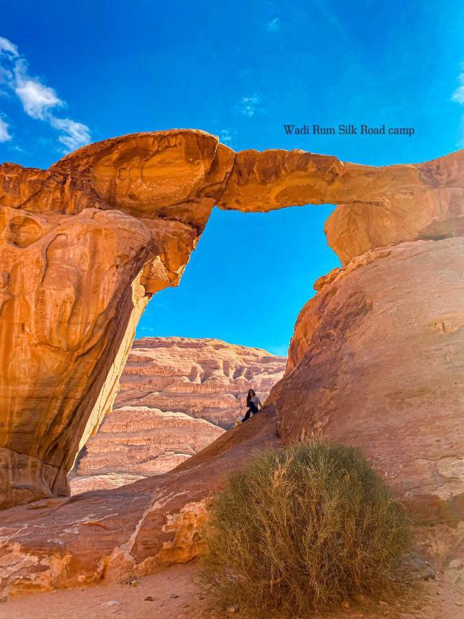 Wadi Rum Silk Road Camp מראה חיצוני תמונה