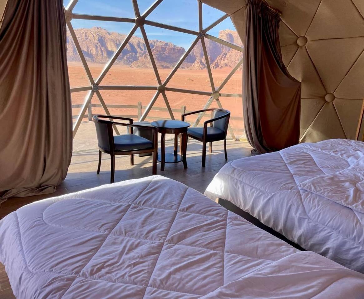 Wadi Rum Silk Road Camp מראה חיצוני תמונה