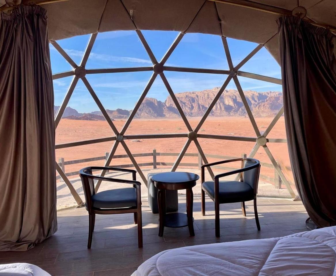 Wadi Rum Silk Road Camp מראה חיצוני תמונה